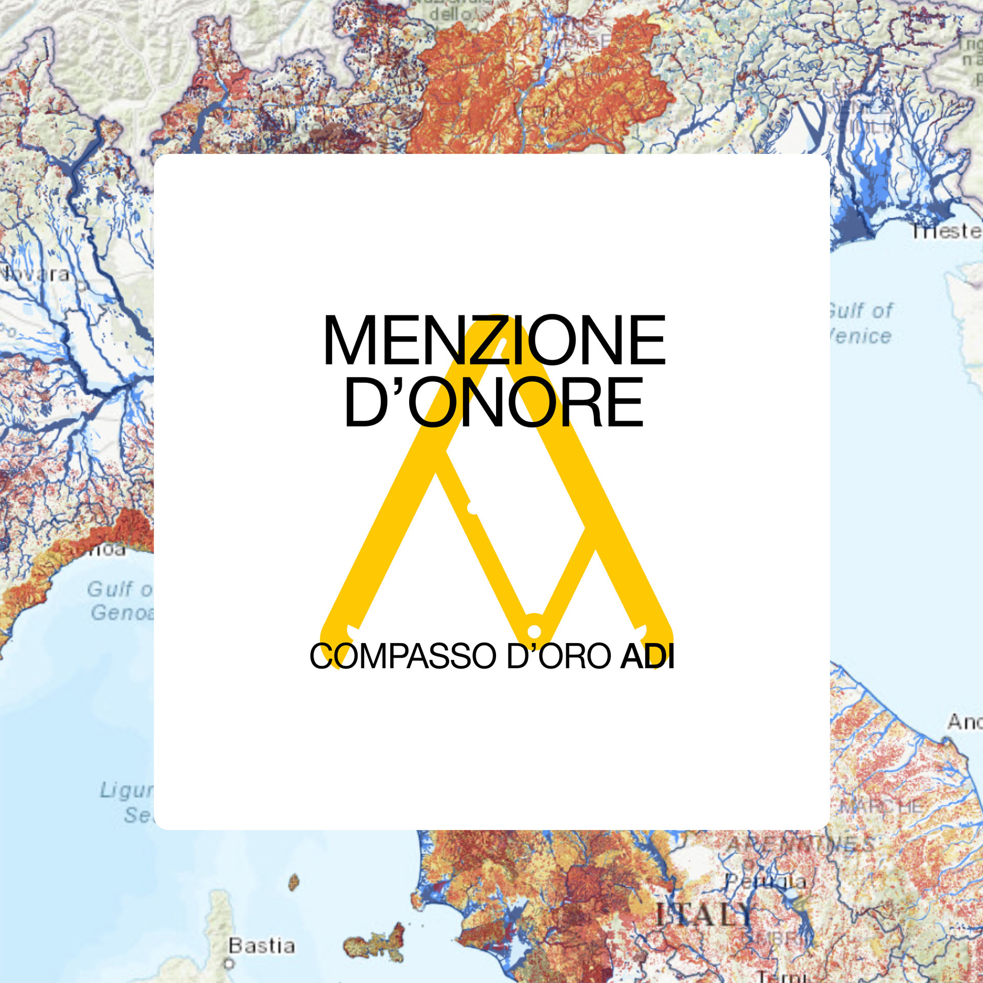 IdroGEO riceve la Menzione d’Onore alla XXIX edizione Compasso d’Oro ADI